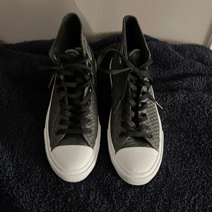 New. Converse Chuck Taylor All Star High Tops. Women’s size 11. Grey/Black